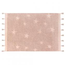 Tapis Hippy Stars - Vieux rose Lorena Canals