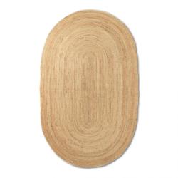 Tapis Eternal ovale en Jute Ferm Living