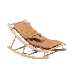 Transat Bébé et Enfant Wood - Chêne/Caramel - Oliver Furniture