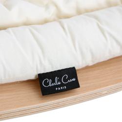 Transat bébé Levo Chêne - Organic White - Charlie Crane